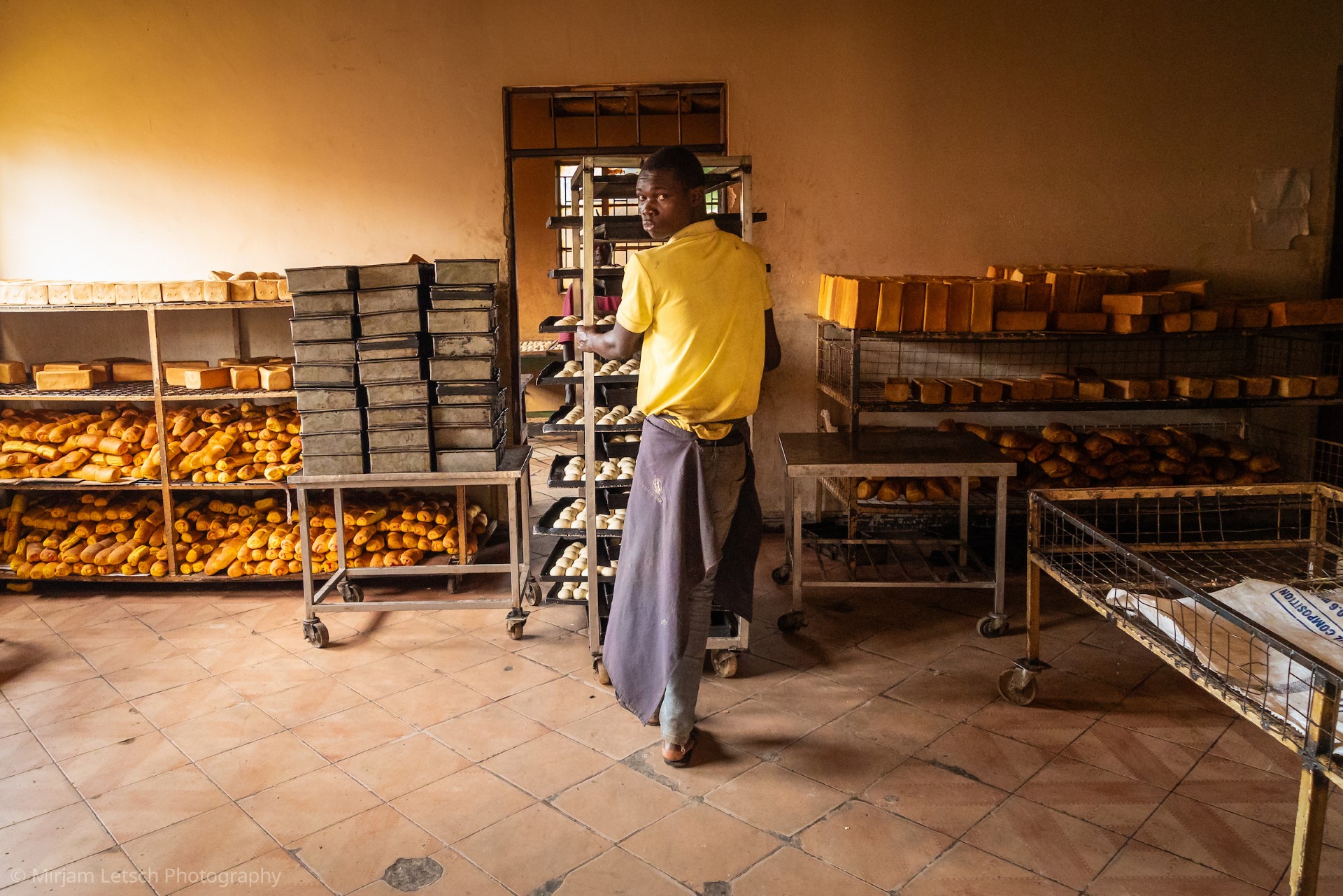 De bakkerij in Same, Tanzania